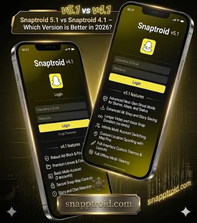 Snaptroid 5.1 vs Snaptroid 4